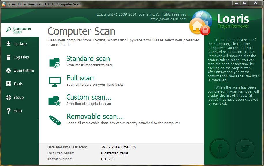 Loaris Trojan Remover как удалять вирусы.