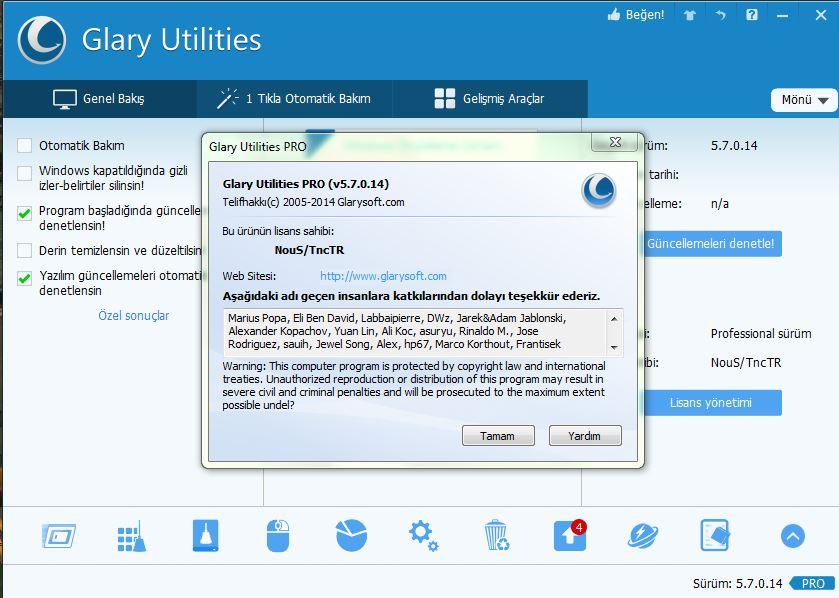 Glary utilities 6.14